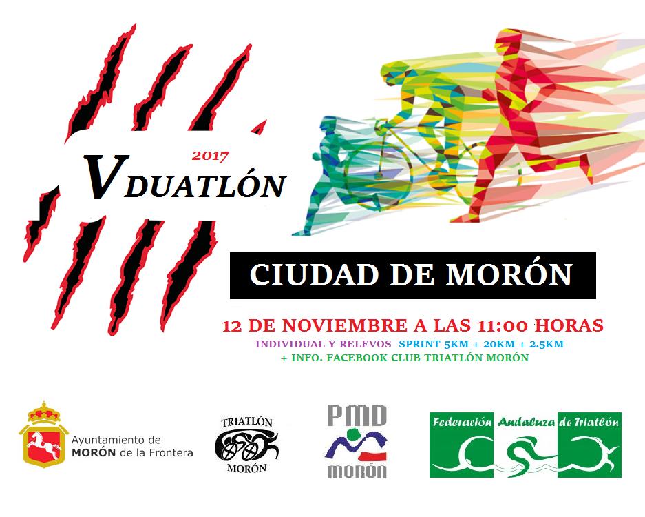 V Duatlón ciudad de Morón 2017